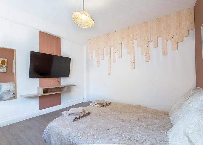 Le Cindy - Spacieux - Lumineux - Wifi - Gare *